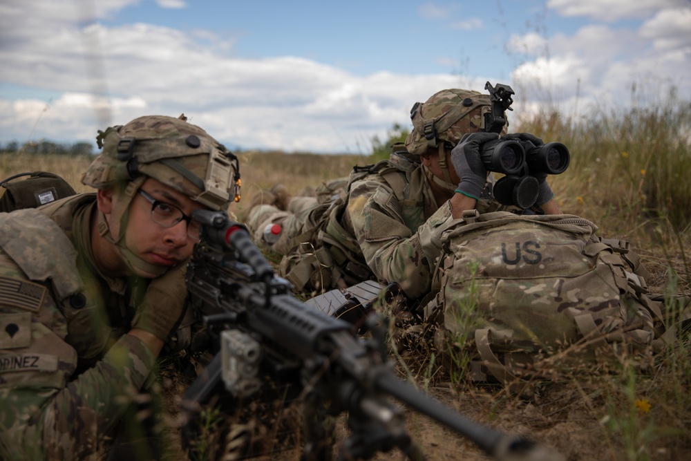 1-102nd Infantry Regiment Executes Defense Operation During Immediate Response 25