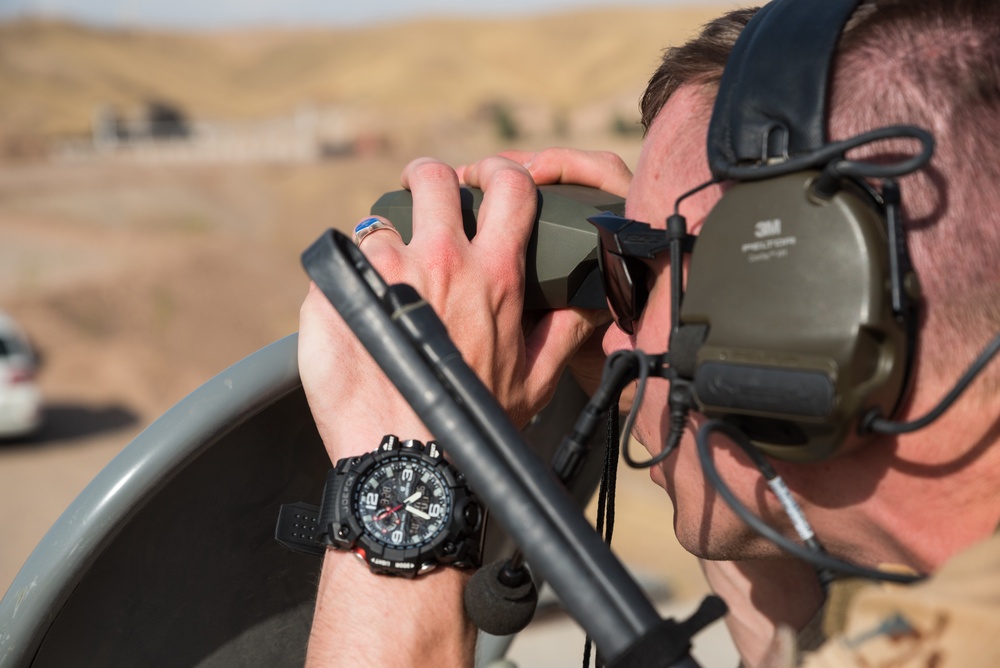 Estonian Defence Forces Conduct Close Air Support Live Fire Exercise