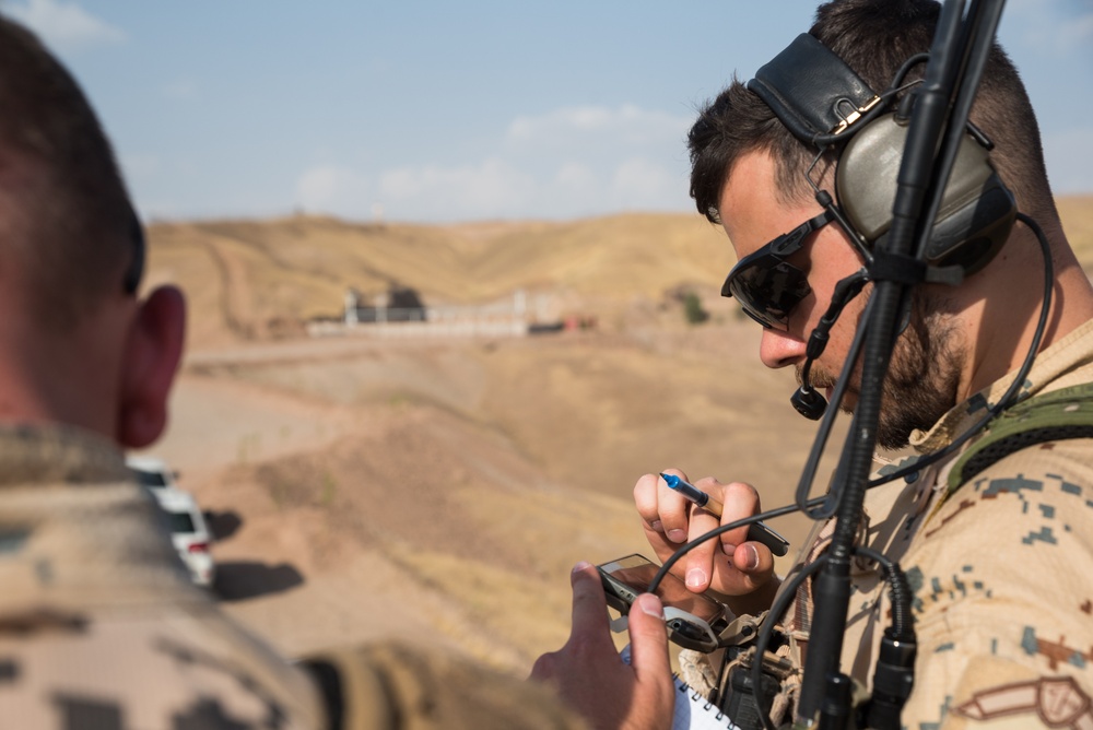 Estonian Defence Forces Conduct Close Air Support Live Fire Exercise