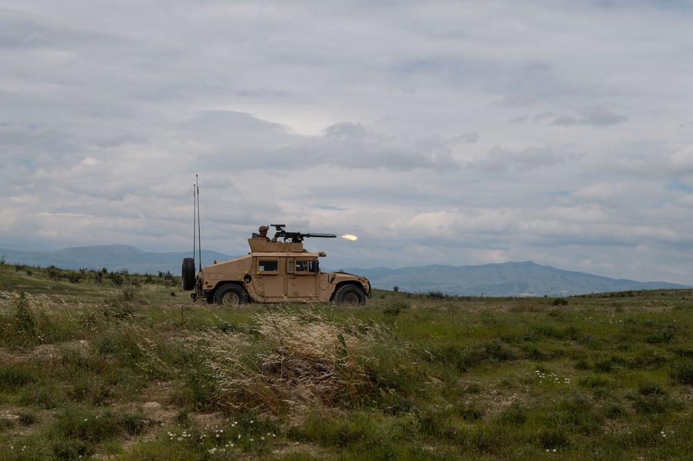 Vermont National Guard and the Hellenic Army participate in Immediate Response 25 in Krivolak, North Macedonia