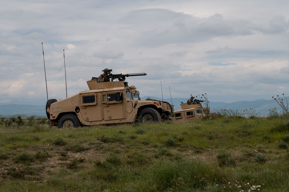 Vermont National Guard and the Hellenic Army participate in Immediate Response 25 in Krivolak, North Macedonia