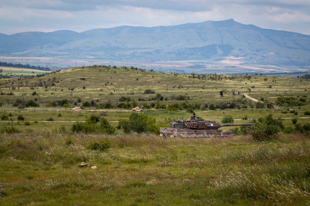 Vermont National Guard and Hellenic Army participate in Immediate Response 25 in Krivolak, North Macedonia