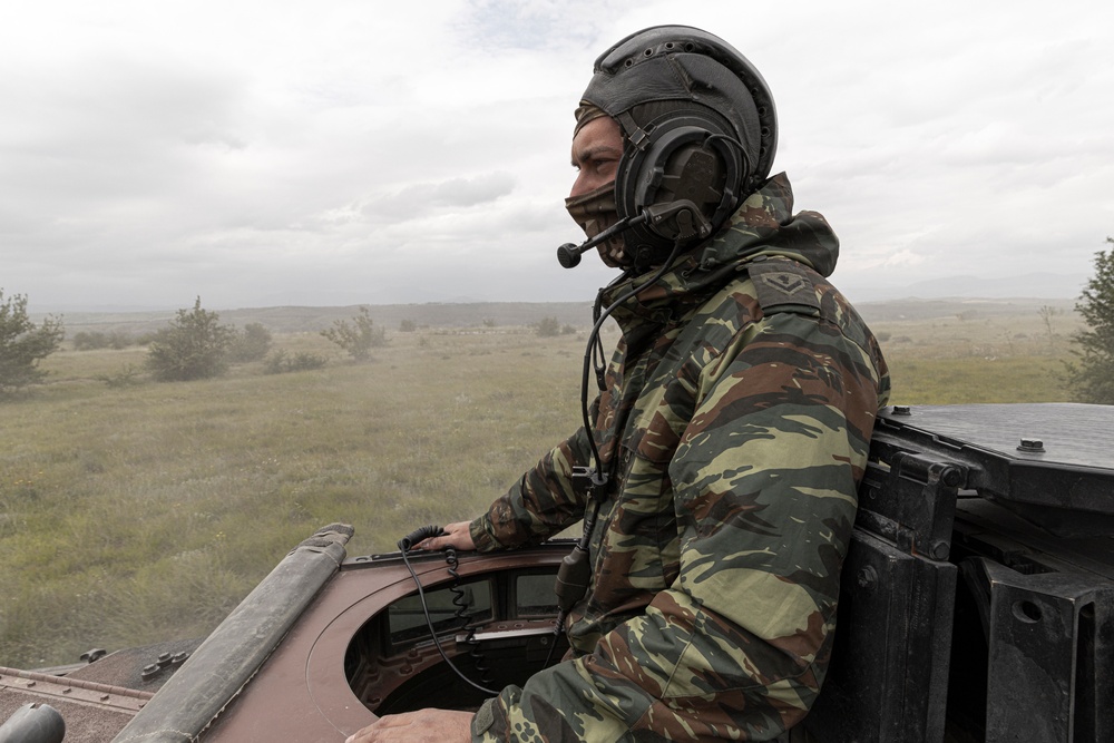 Vermont National Guard and Hellenic Army participate in Immediate Response 25 in Krivolak, North Macedonia