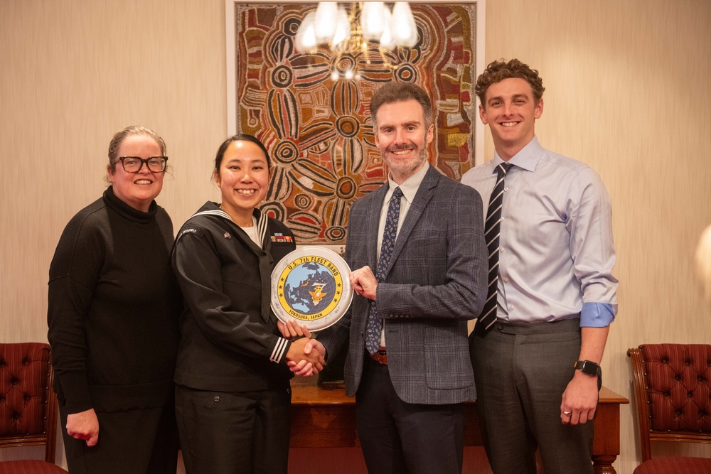 7th Fleet Band Plays in Sydney