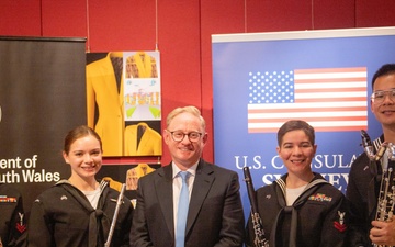 7th Fleet Band Plays in Sydney
