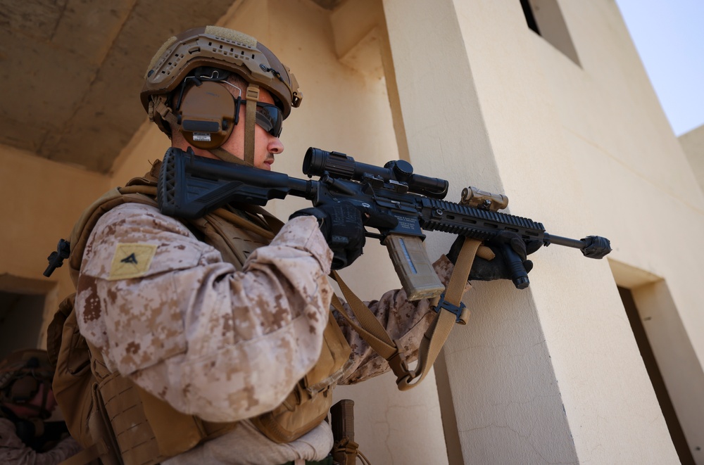 Marines with FASTCENT participate in exercise Falcon Eye