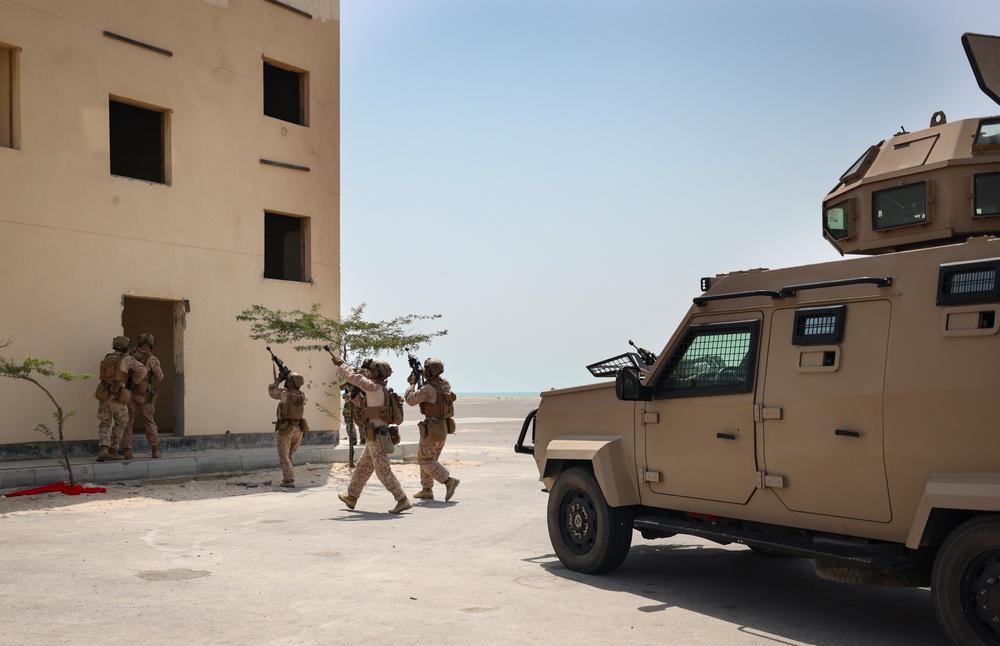 Marines with FASTCENT participate in exercise Falcon Eye