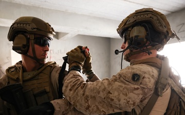 Marines with FASTCENT participate in exercise Falcon Eye