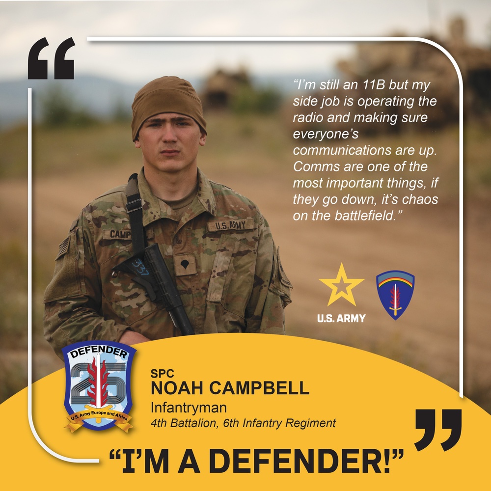 4th Battalion, 6th Infantry Regiment, I'M A DEFENDER', 11B Infantryman in Bulgaria