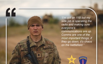 4th Battalion, 6th Infantry Regiment, I'M A DEFENDER', 11B Infantryman in Bulgaria