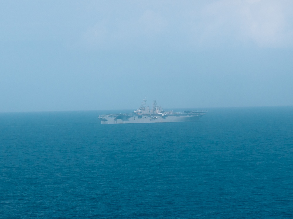 22nd MEU | Defense of the Amphibious Task Force for IWO ARG Simulated Strait Transit