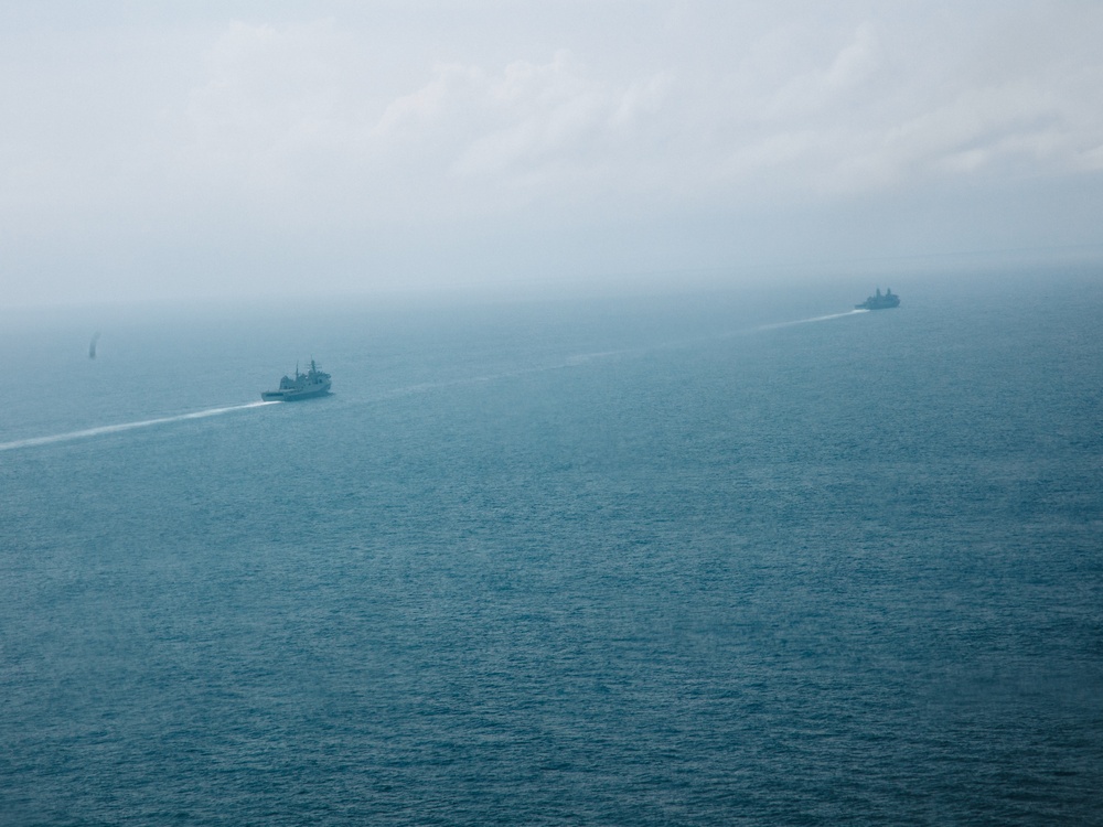 22nd MEU | Defense of the Amphibious Task Force for IWO ARG Simulated Strait Transit