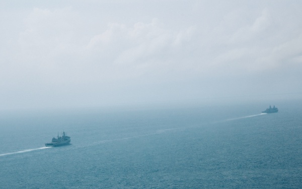 22nd MEU | Defense of the Amphibious Task Force for IWO ARG Simulated Strait Transit
