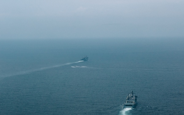 22nd MEU | Defense of the Amphibious Task Force for IWO ARG Simulated Strait Transit