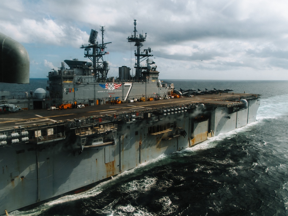 22nd MEU | Defense of the Amphibious Task Force for IWO ARG Simulated Strait Transit