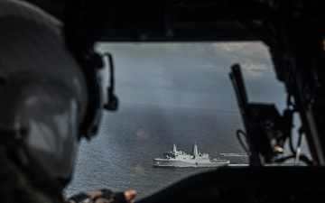 22nd MEU | Defense of the Amphibious Task Force for IWO ARG Simulated Strait Transit