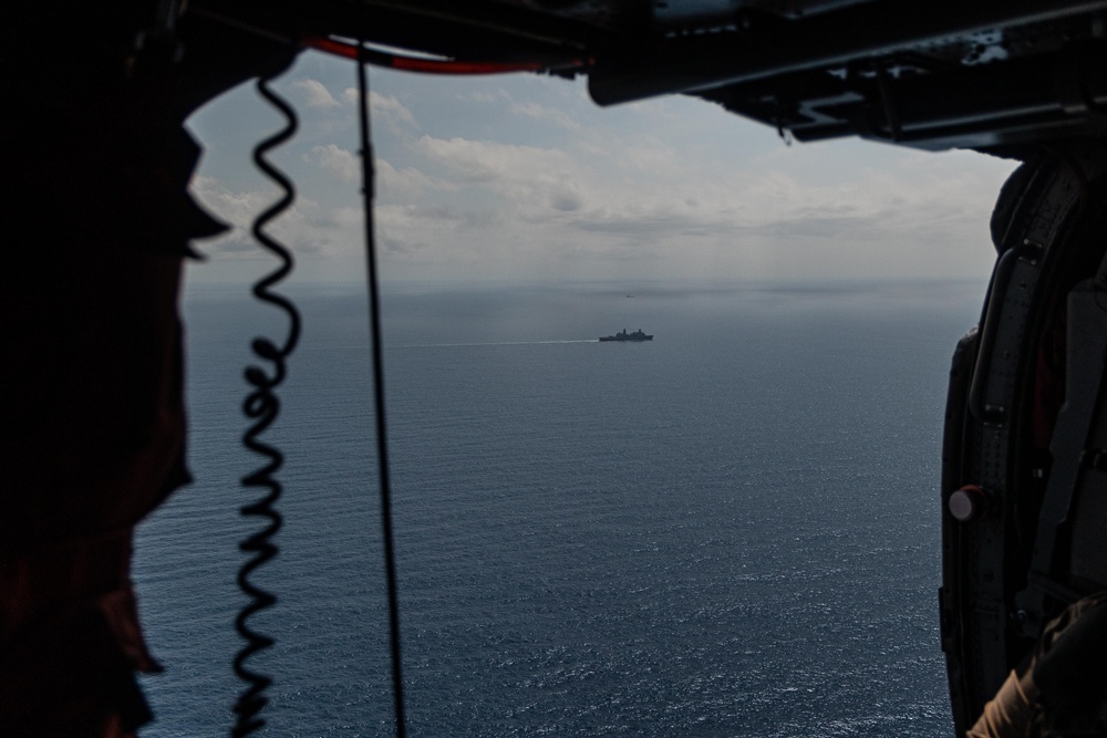 22nd MEU | Defense of the Amphibious Task Force for IWO ARG Simulated Strait Transit