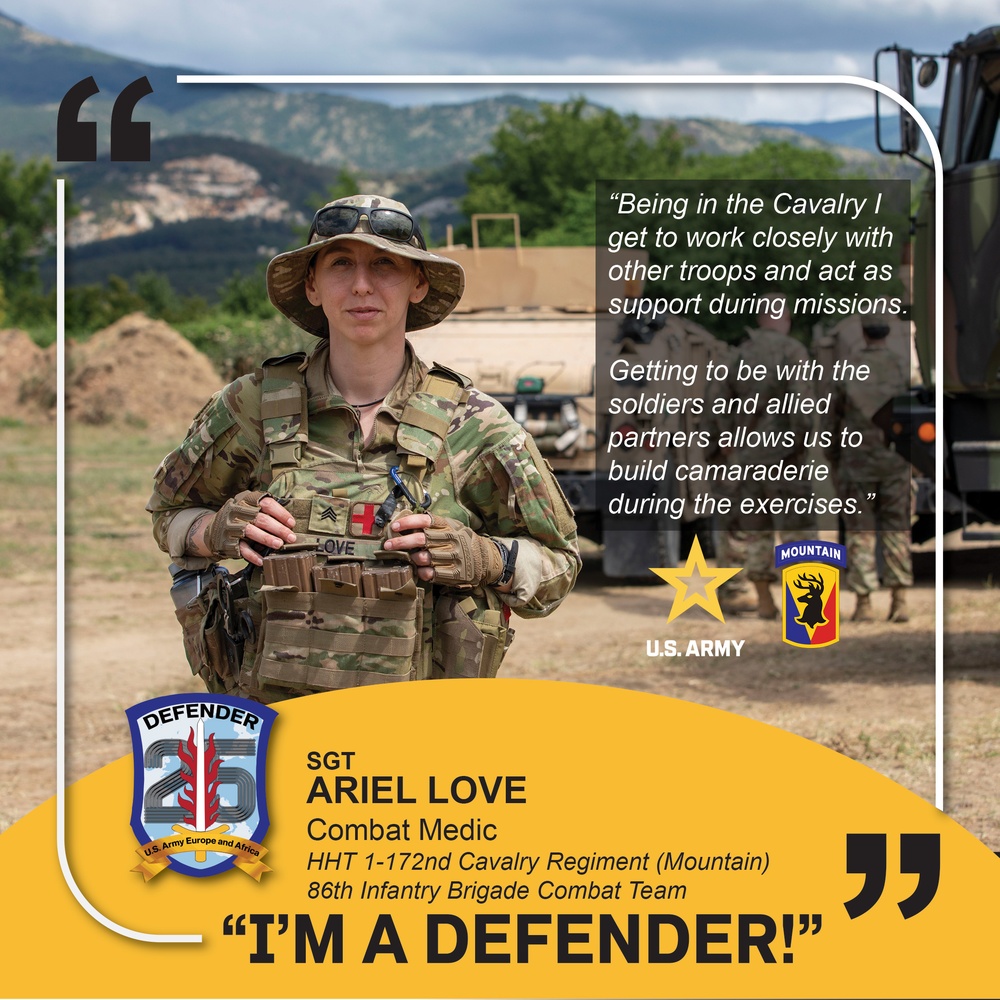 86th Infantry Brigade Combat Team (Mountain) 'I'M A DEFENDER'