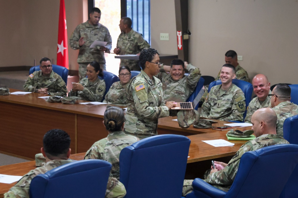 101st Troop Command MBTI Personality Training