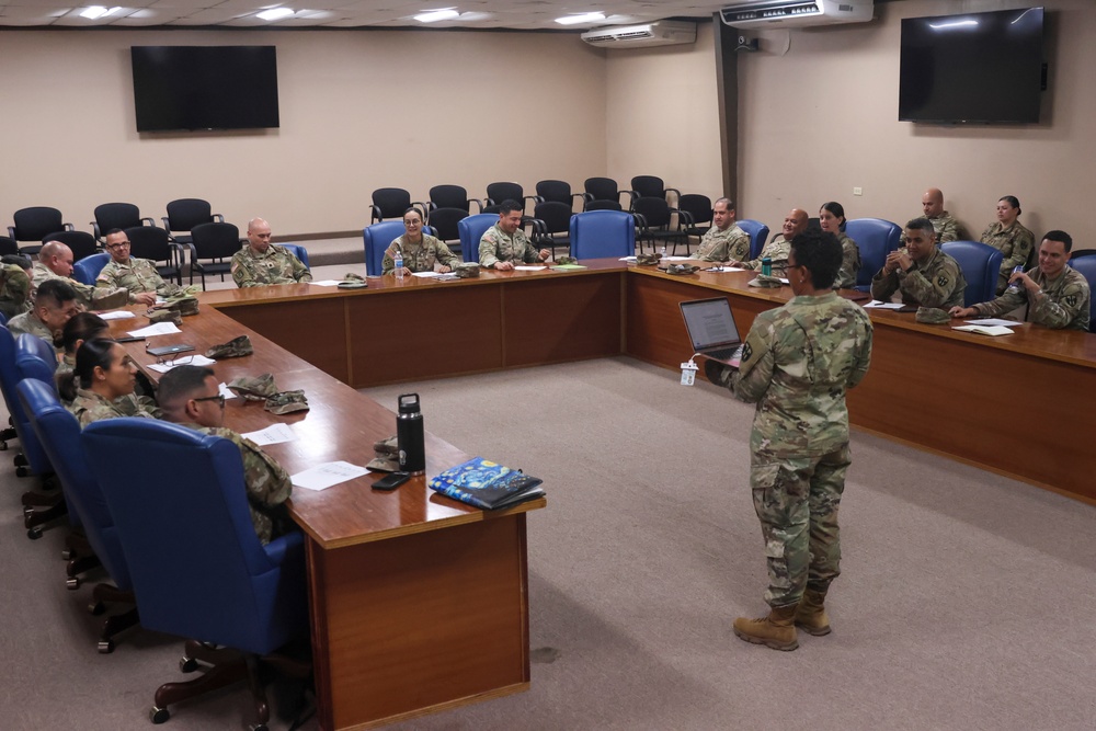 101st Troop Command MBTI Personality Training