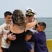 USS Gettysburg (CG 64) berths at Naval Weapons Station Yorktown after deployment