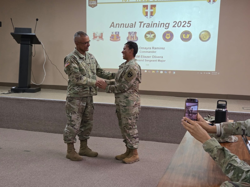 101st Troop Command MBTI Personality Training