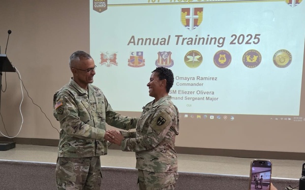 101st Troop Command MBTI Personality Training