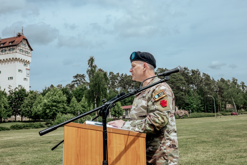 Task Force Saber assumes JMTG-U Mission during transfer of authority.