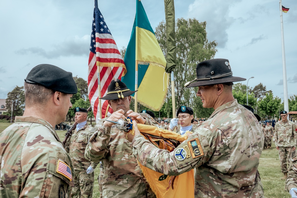 Task Force Saber assumes JMTG-U Mission during transfer of authority.