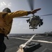 USS Milius conducts operations in the U.S. Central Command area of responsibility as part of the Carl Vinson Carrier Strike Group