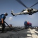 USS Milius conducts operations in the U.S. Central Command area of responsibility as part of the Carl Vinson Carrier Strike Group