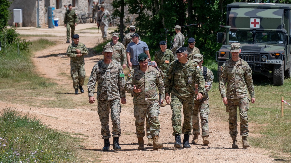 Maryland Army National Guard supports NATO exercise Immediate Response-Defender 25 in Croatia