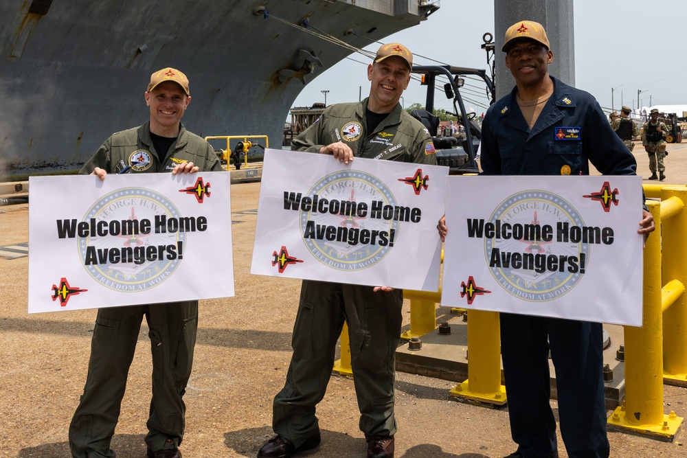 USS Harry S. Truman returns from Deployment