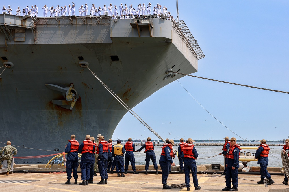 USS Harry S. Truman (CVN 75) Returns to Homeport