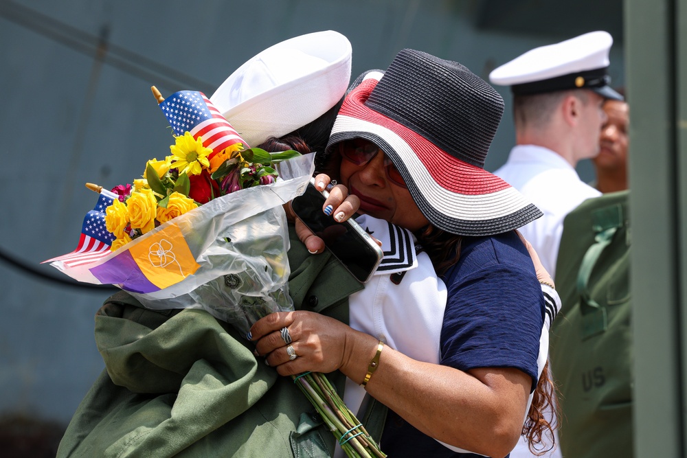 USS Harry S. Truman (CVN 75) Returns to Homeport