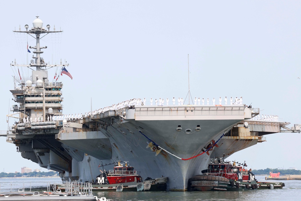 USS Harry S. Truman Returns from Deployment