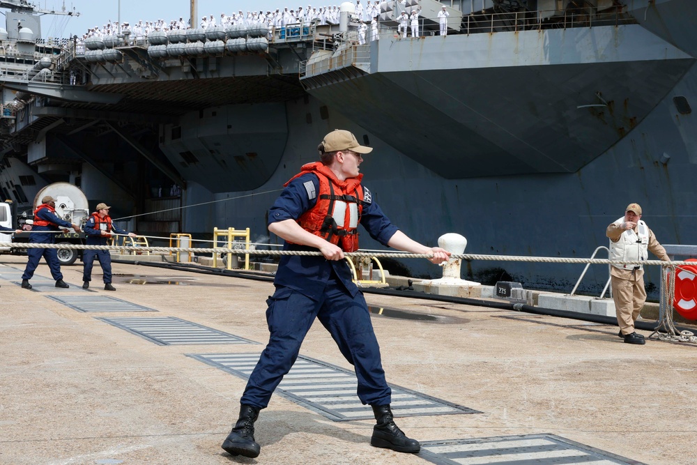 USS Harry S. Truman Returns from Deployment