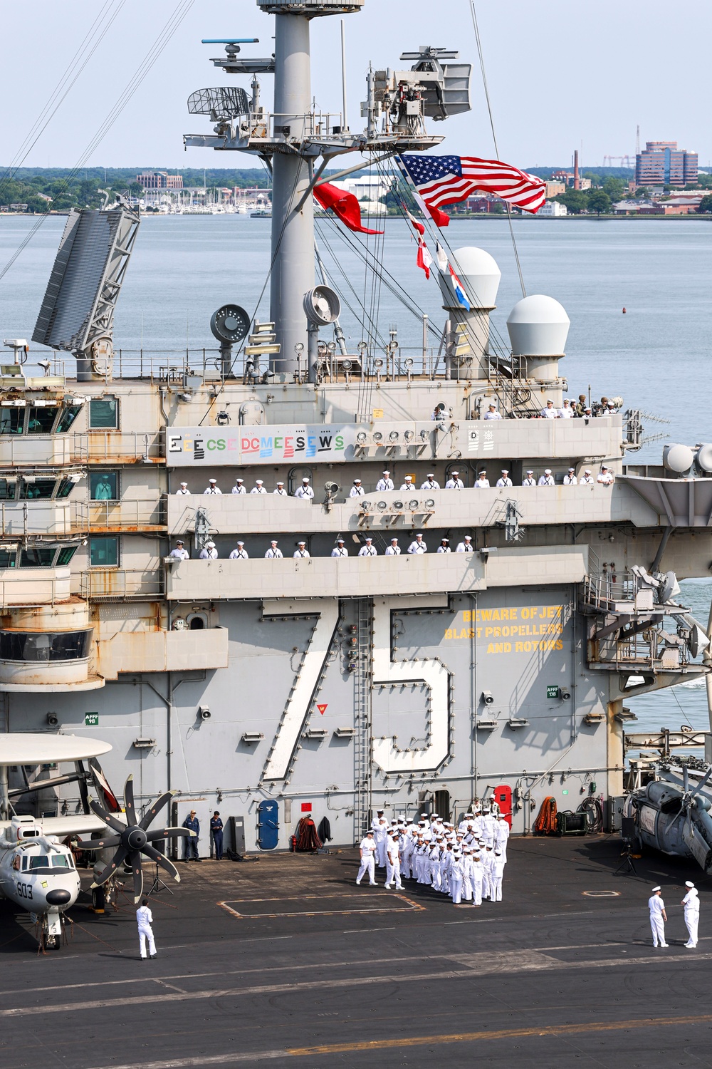 USS Harry S. Truman homecoming