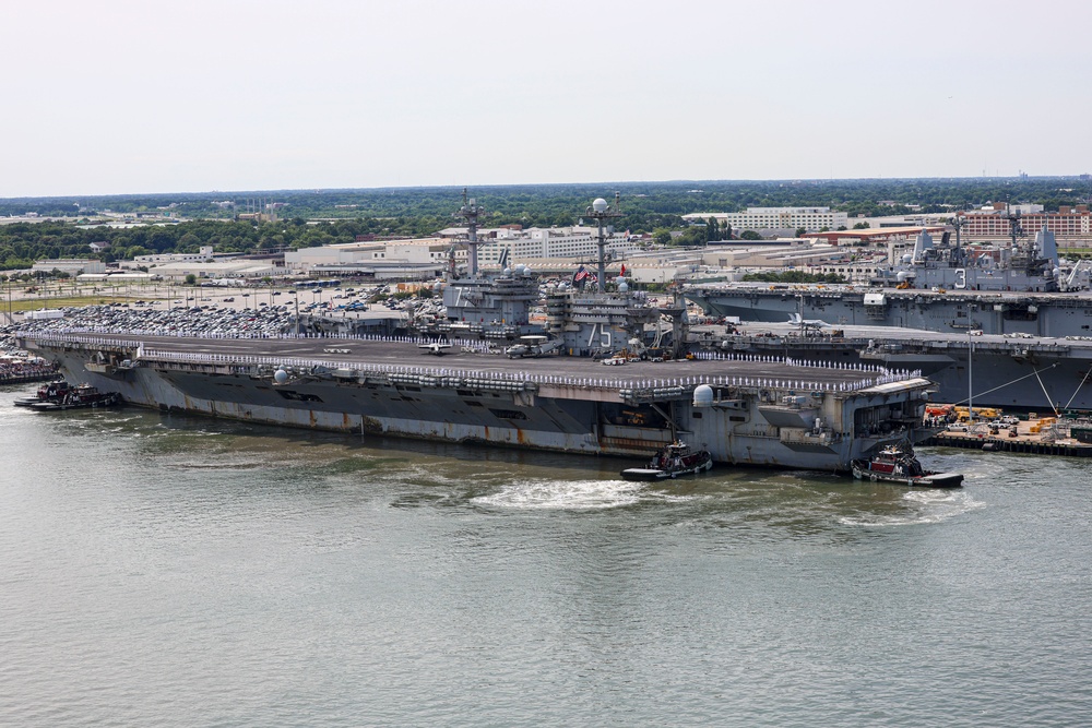 USS Harry S. Truman homecoming