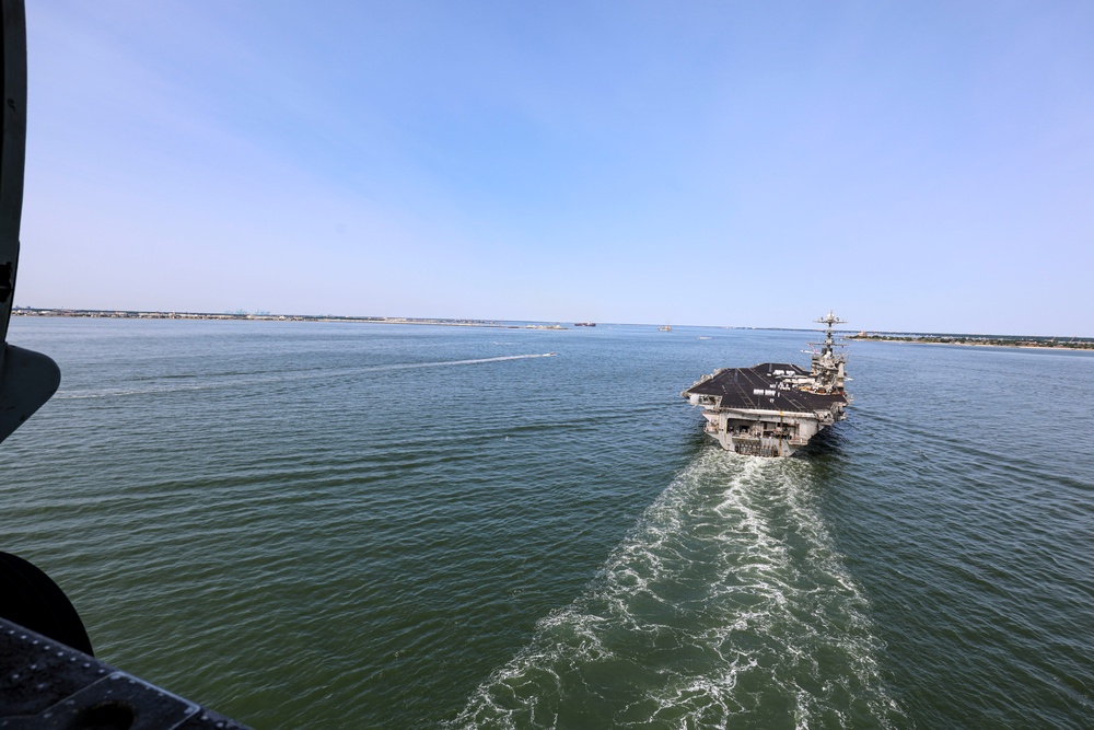 USS Harry S. Truman homecoming