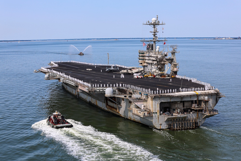 USS Harry S. Truman homecoming