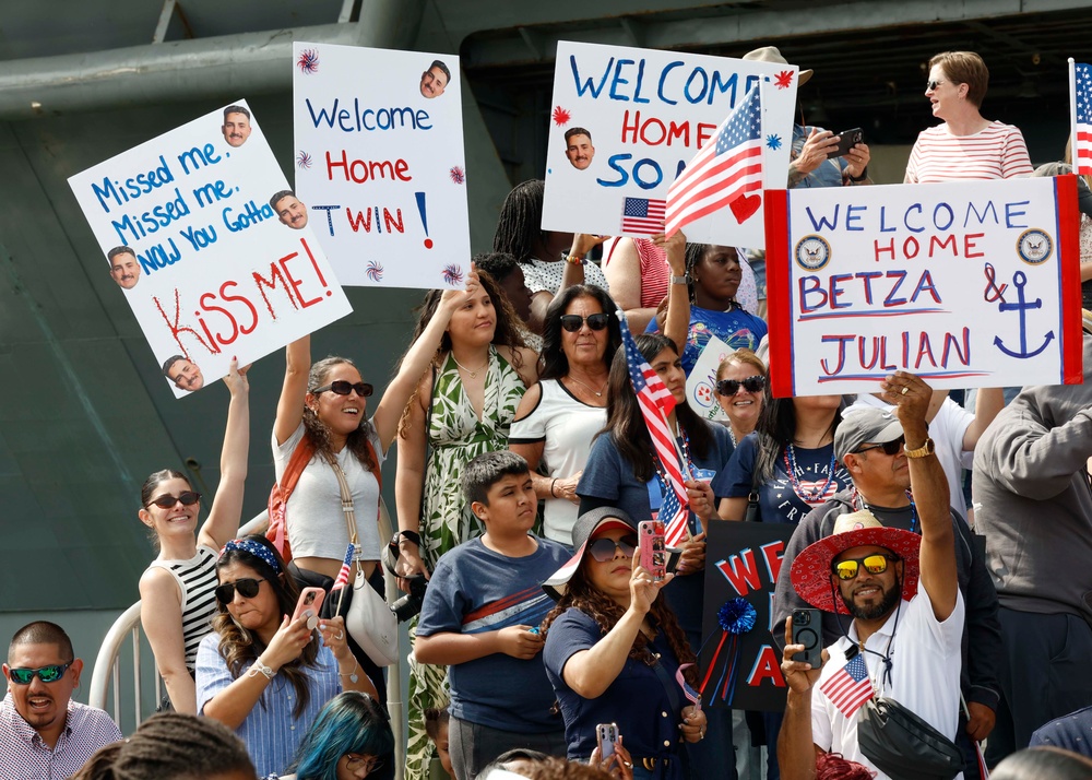USS Harry S. Truman Returns from Deployment