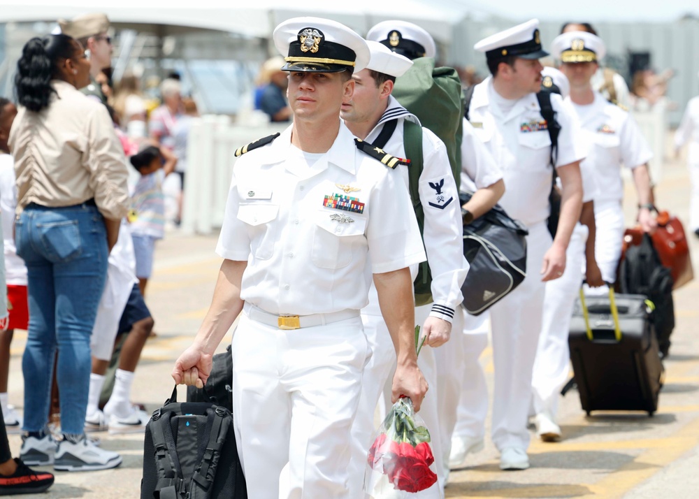 USS Harry S. Truman Returns from Deployment