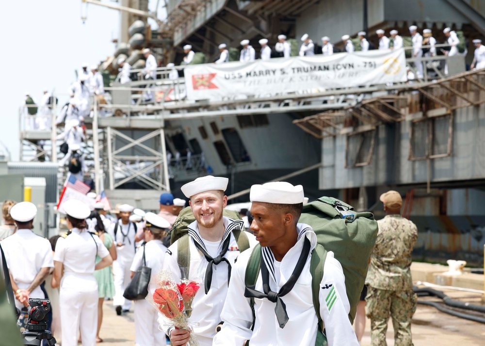 USS Harry S. Truman Returns from Deployment