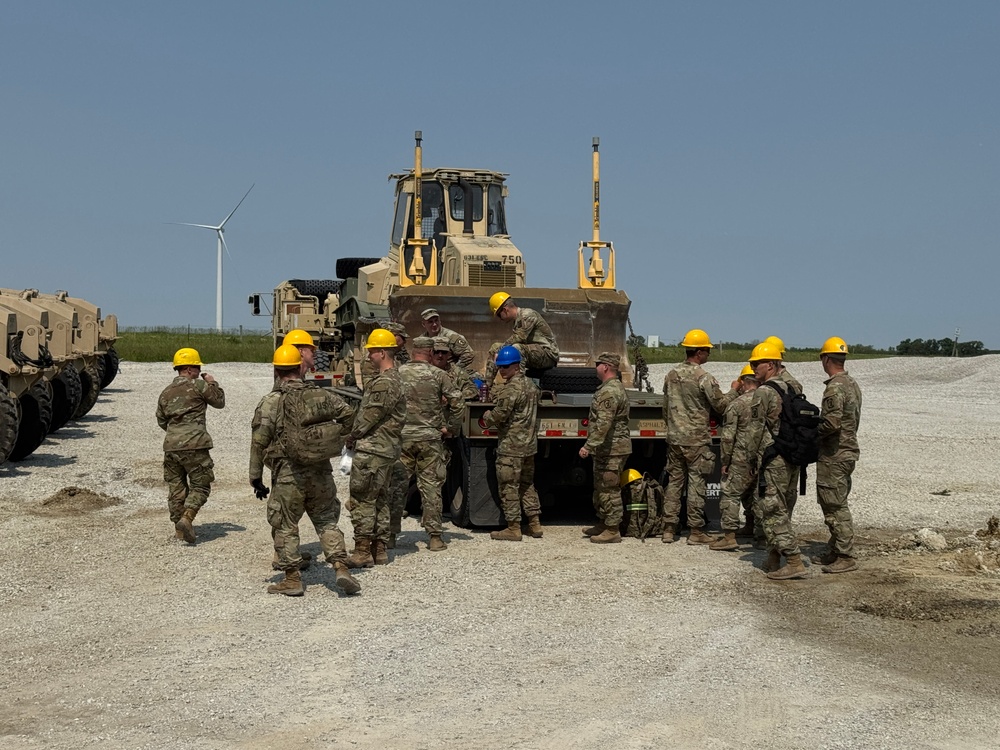 661st Engineer Company preparing for deployment