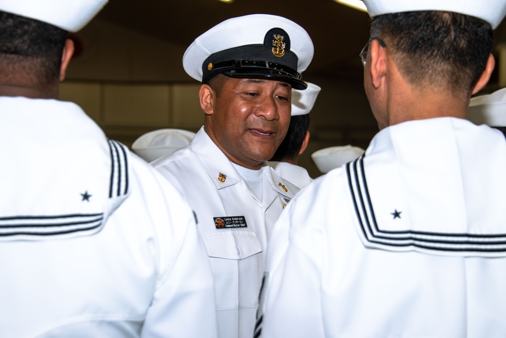 Command Dress Uniform Inspection