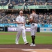Vice Adm. John Wade Throws Ceremonial First Pitch at San Diego Padres Game
