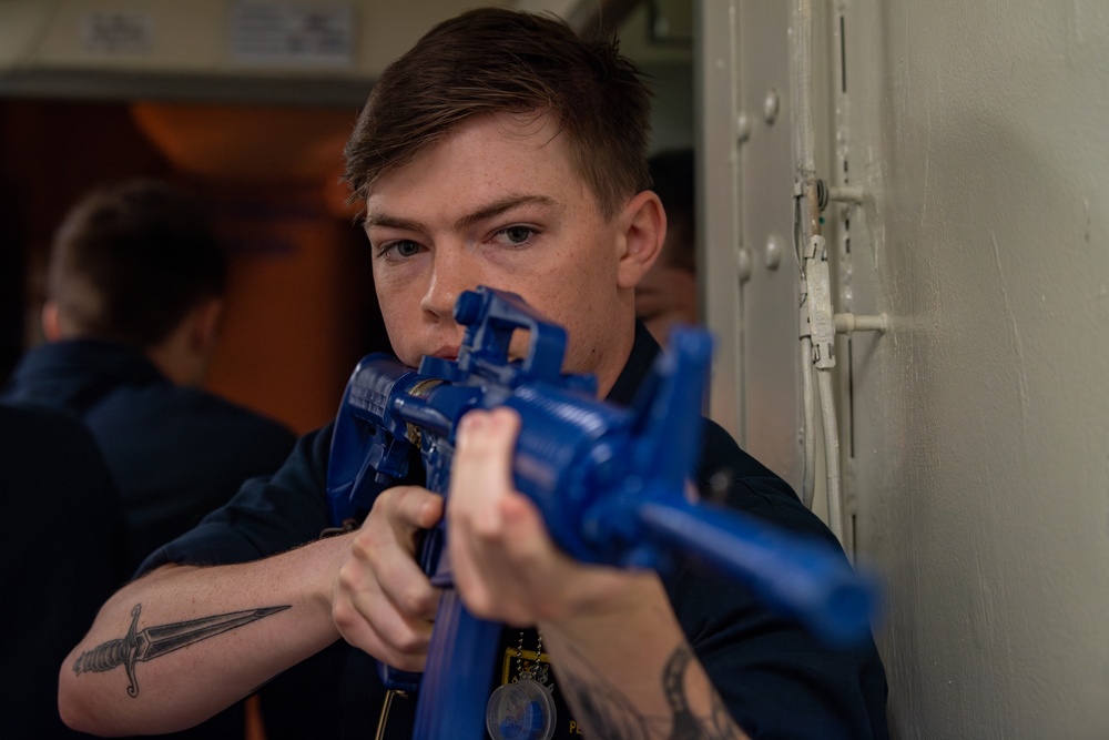 USS Gridley VBSS