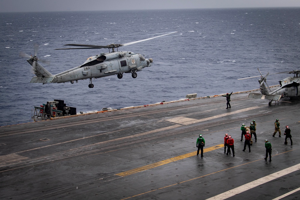 Nimitz Conducts Flight Operations