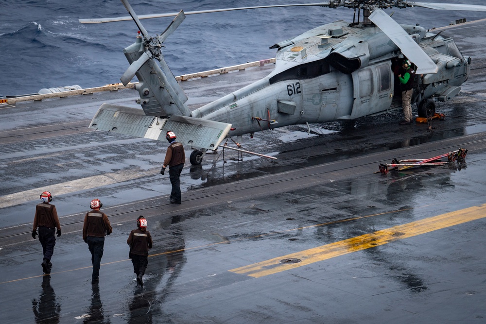 Nimitz Sailors Prepare for Flight Operations